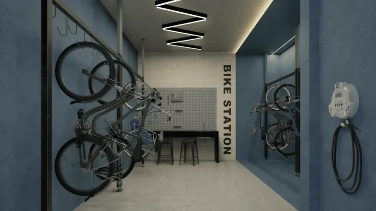 Bicicletário Cora Pinheiros - Residencial Pinheiros — 2-3 quartos 52-163m², Sequóia