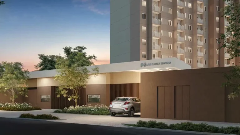 M.Lar Santa Marina - Fase 1 (M.Lar Empreendimentos): Fachada/portaria — 2 quartos em Água Branca, São Paulo