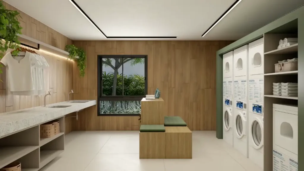 Em construção Pinheiros: Lavanderia Mundo Apto Elevato Pinheiros - NR, 1 quartos 24-45m²