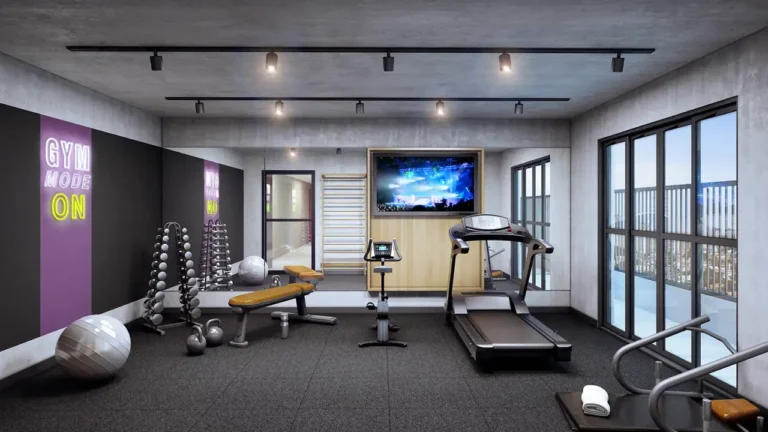 Apartamento 1-2 quartos Santa Cecília — Fitness do Ousy Santa Cecília