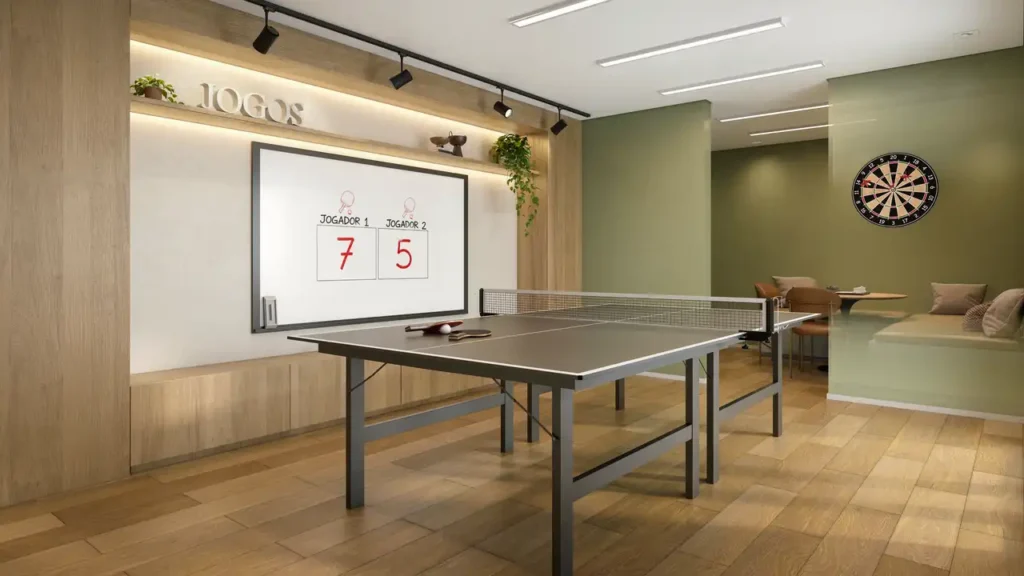 Lançamento Água Branca: Sala de jogos Novvo Santa Marina - Fase 1, 1-2 quartos 24-37m²