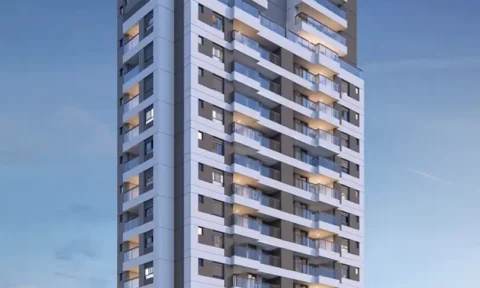 Upper Brooklin — 2 quartos em Brooklin Paulista