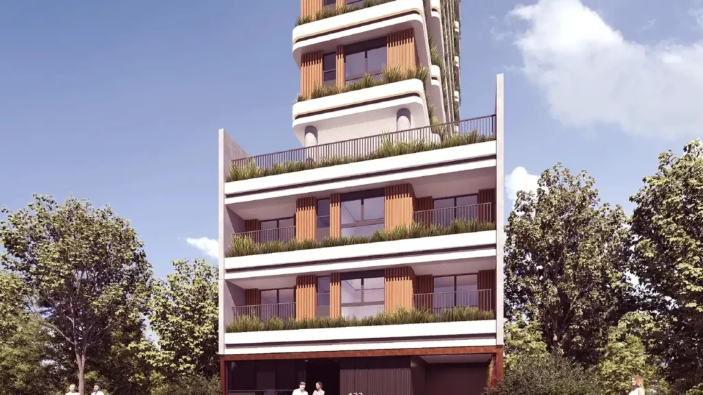 Apartamento 1 quartos Pinheiros — 013 fachada do Obsidian - Breve Lançamento