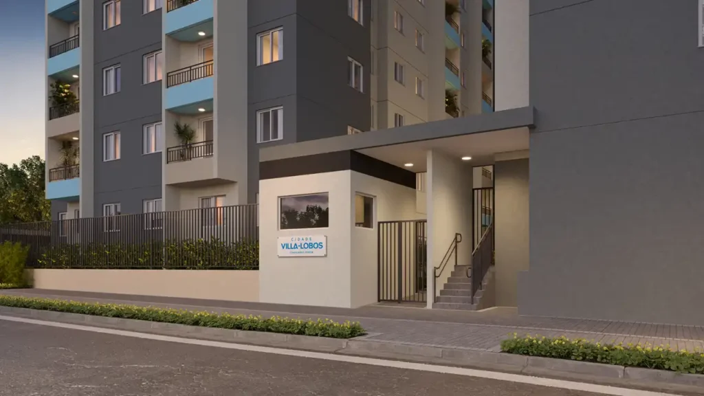 020 portaria Cidade Villa Lobos Tenor — apartamento 2 quartos, Lançamento em Jaguaré