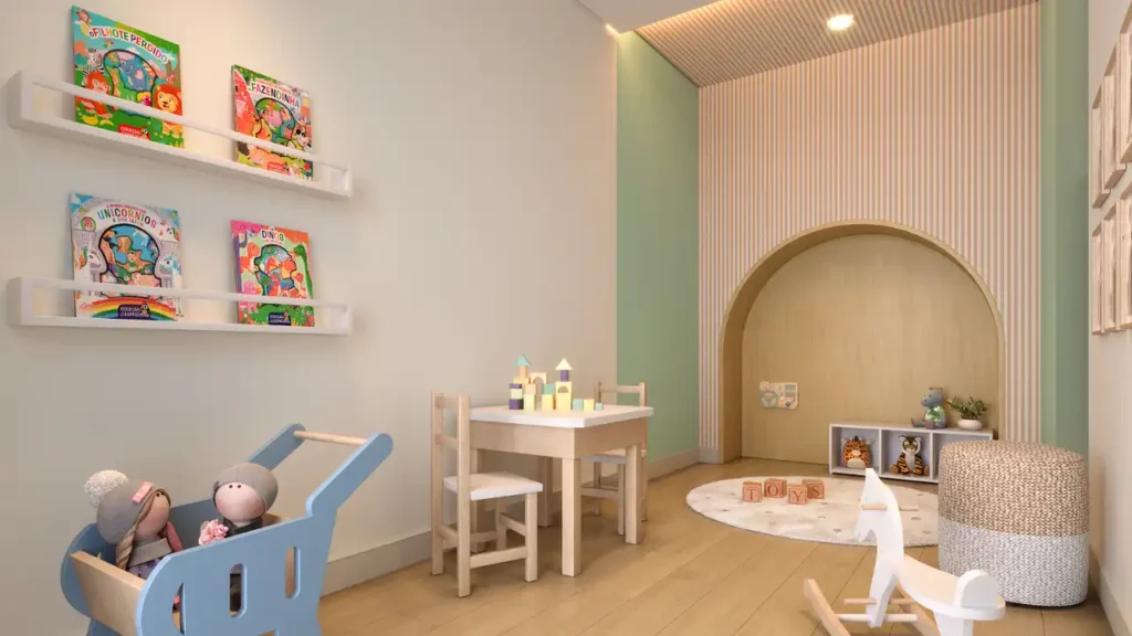 165 brinquedoteca Cidade Villa Lobos Tenor Jaguaré — 2 quartos 32-38m², Cury SP