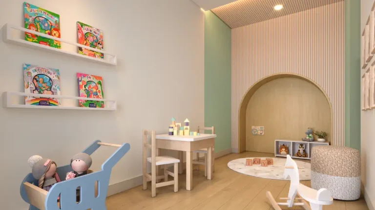 165 brinquedoteca Cidade Villa Lobos Tenor Jaguaré — 2 quartos 32-38m², Cury SP