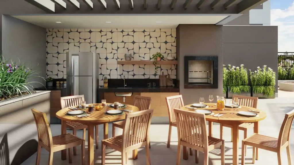 Viva Benx Klabin Chácara Klabin, São Paulo — Churrasqueira, apartamento 2-3 quartos 36-54m²