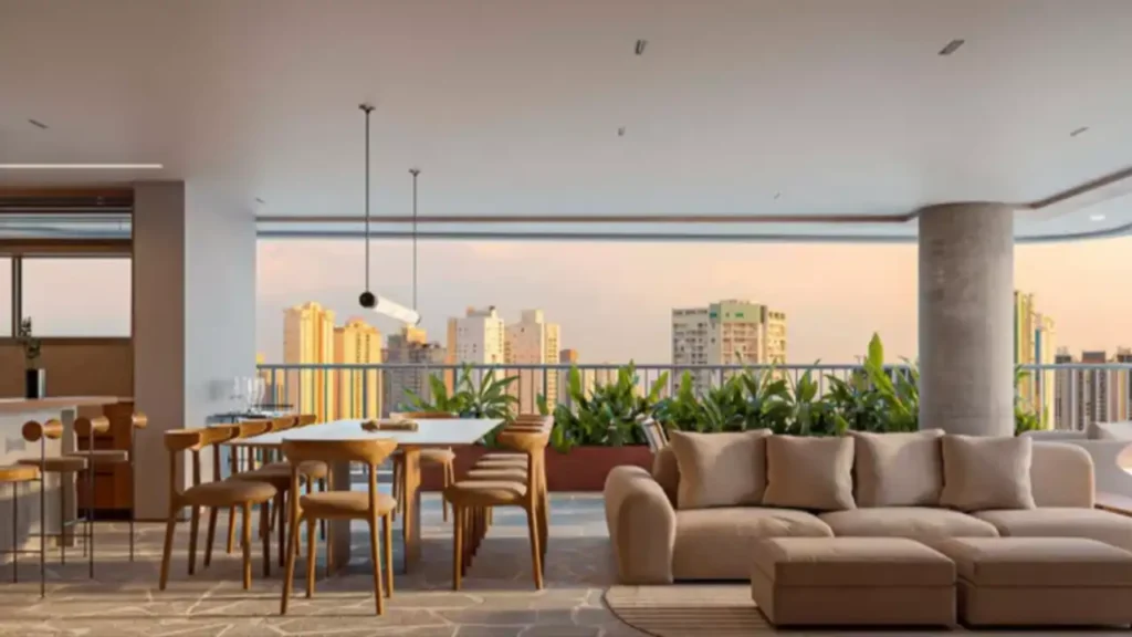 Em construção Paraíso: Living Ibiatã, 3-4 quartos 182-226m²