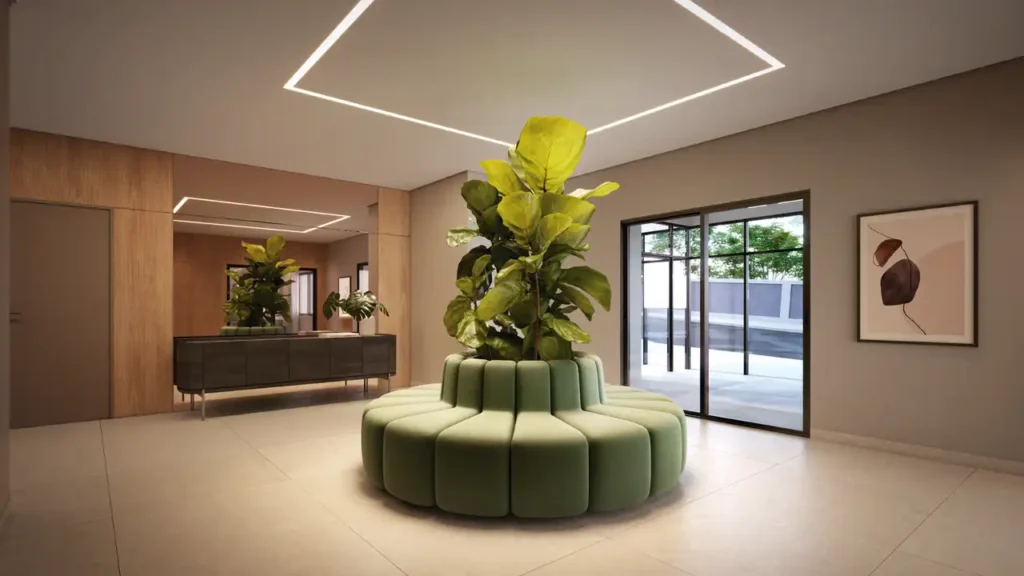 Em construção Chácara Inglesa: Hall Villa Chácara Inglesa, 2 quartos 69-78m²