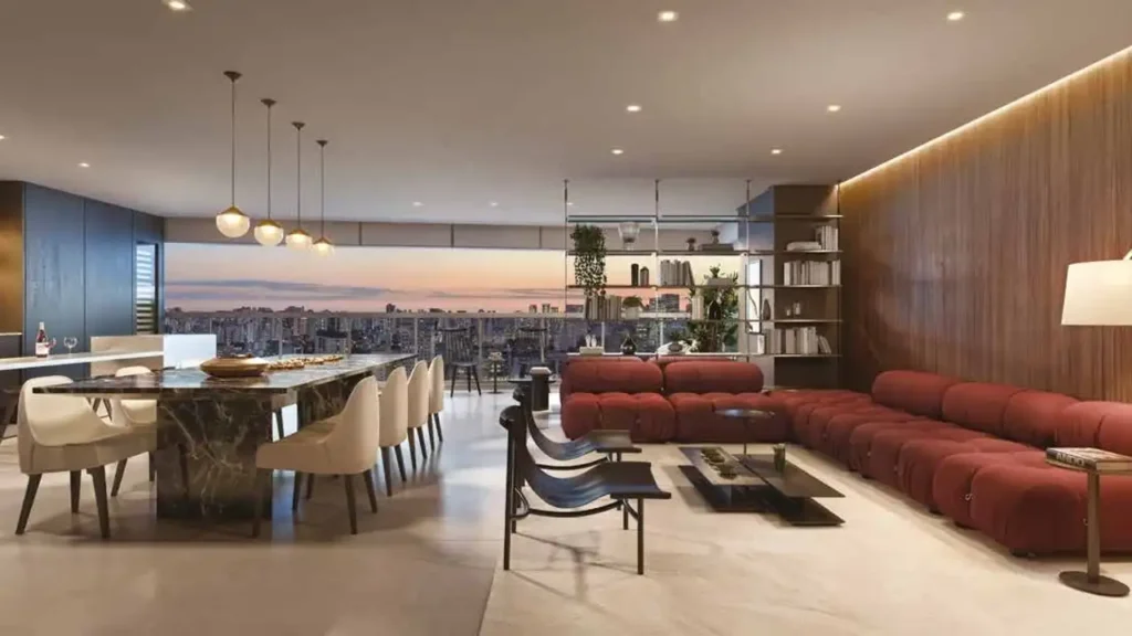 Lindenberg Alto das Nações Chácara Santo Antônio (Zona Sul), São Paulo — Living, apartamento 2-4 quartos 108-262m²