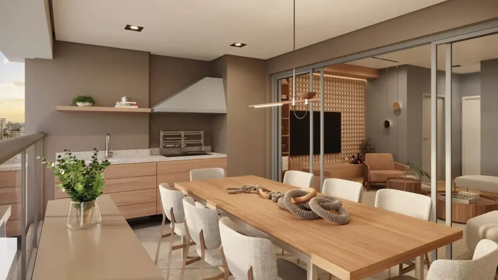 Helbor Patteo Vila Mariana Home Vila Mariana, São Paulo — Living, apartamento 3 quartos 92-126m²