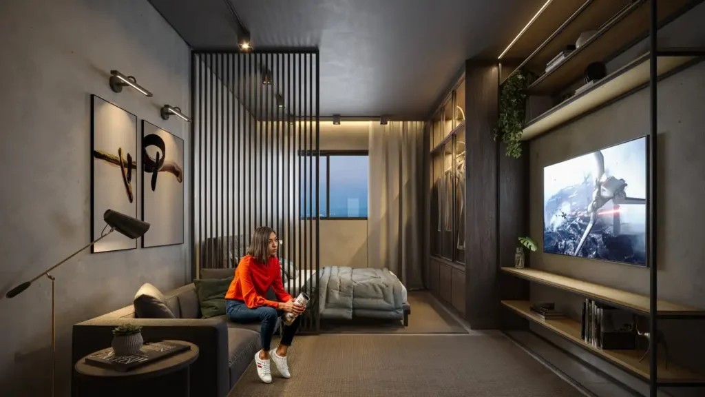 Apartamento 1 quartos Liberdade — Living do Vitacon Maestro Cardim - NR