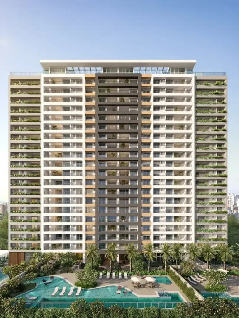 Fachada The Rose Vila Mariana — apartamento 2-4 quartos, Em construção em Vila Mariana