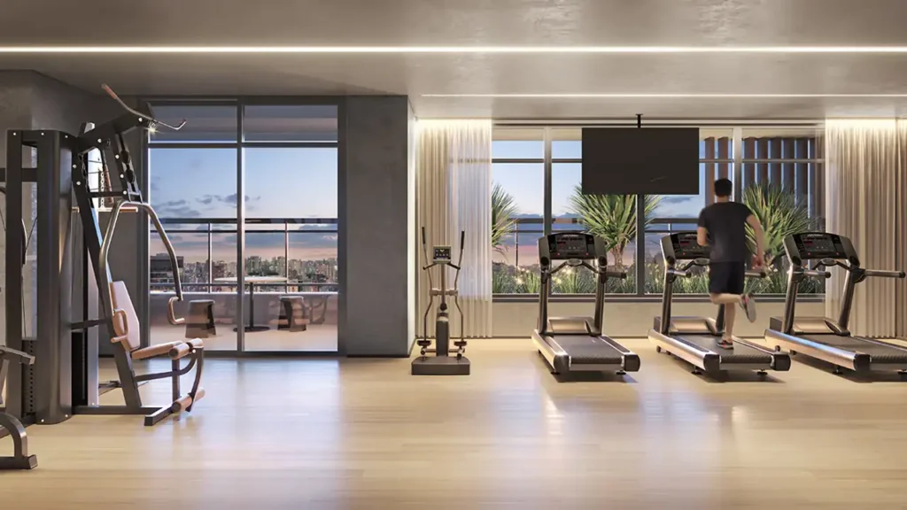 Fitness Latitude Campo Belo - Studios Campo Belo — 1 quartos 26-27m², SKR
