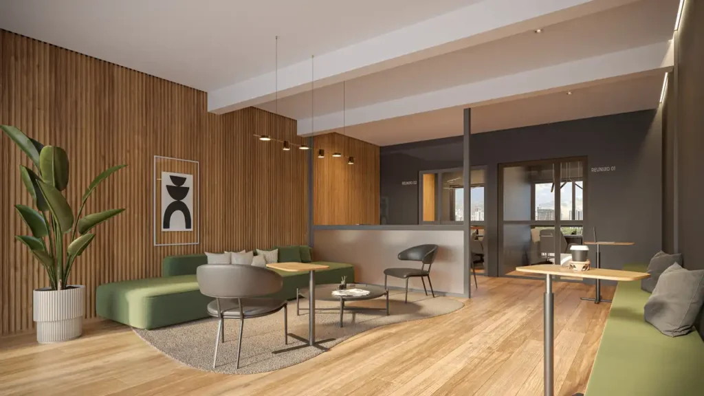 Coworking Riserva Horizonte Vila Clementino — 1 quartos 31-89m², Tarjab