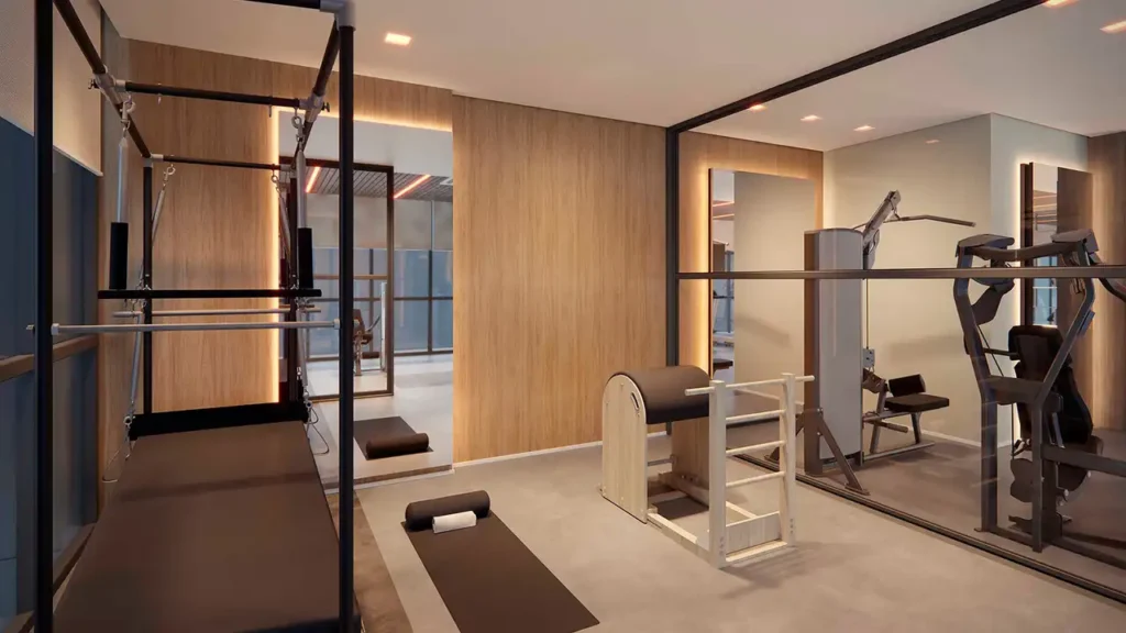 Fitness — Ampére Brooklin (Exto), 4 quartos em Brooklin Paulista