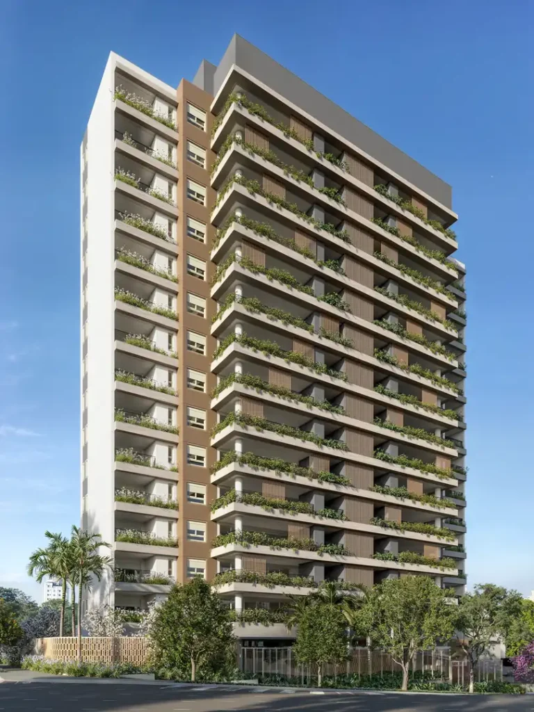 Panorama Skyline Ibirapuera — 4 quartos em Moema