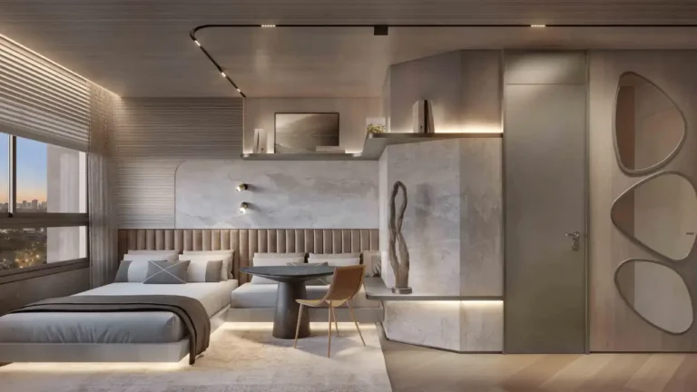 Dormitório Tièl Vila Nova Conceição Vila Nova Conceição — 1 quartos 18-20m², Tegra SP