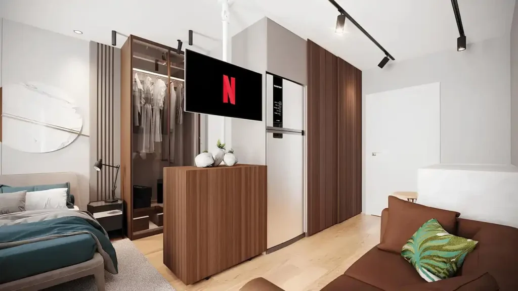 Apartamento 1 quartos Campo Belo — Living do Enjoy Residence - Residencial