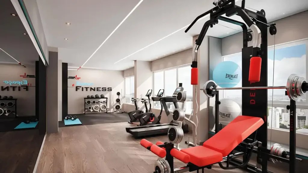 Enjoy Residence - Residencial Campo Belo, São Paulo — Fitness, apartamento 1 quartos 24-38m²