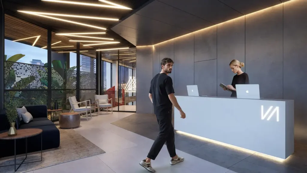 Hall Vitacon Alto de Pinheiros Vila Ipojuca — 1 quartos 18-24m², Vitacon