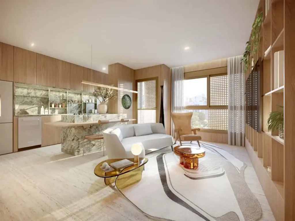 Living Art'Stone Residences Itaim Bibi — 1-3 quartos 54-126m², Gamaro