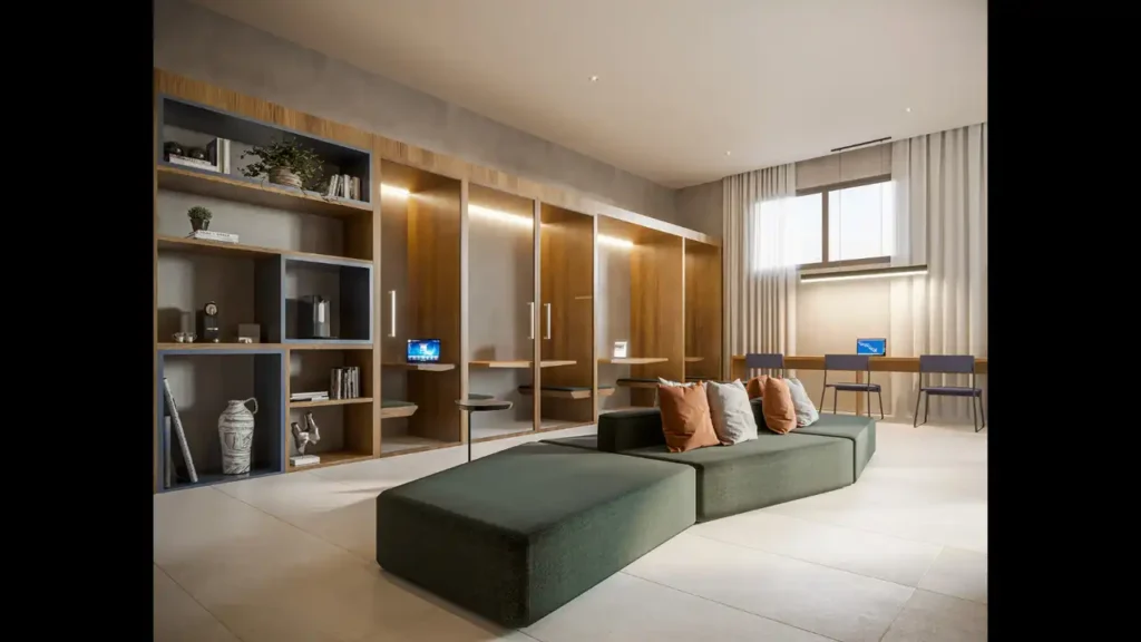 Em construção Vila Clementino: Coworking Maison Diogo Premium Studios - NR, 1 quartos 27-51m²