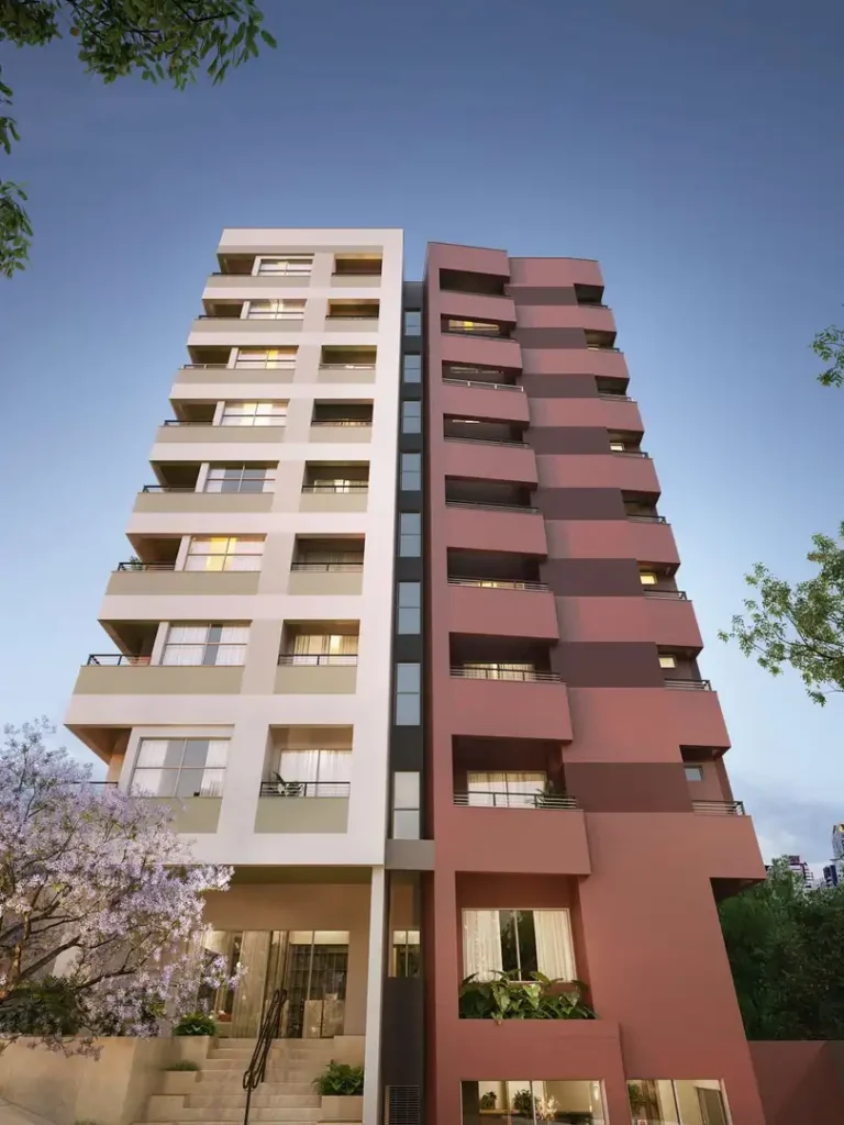 Fachada RW Itapeva — apartamento 1 quartos, Em construção em Bela Vista