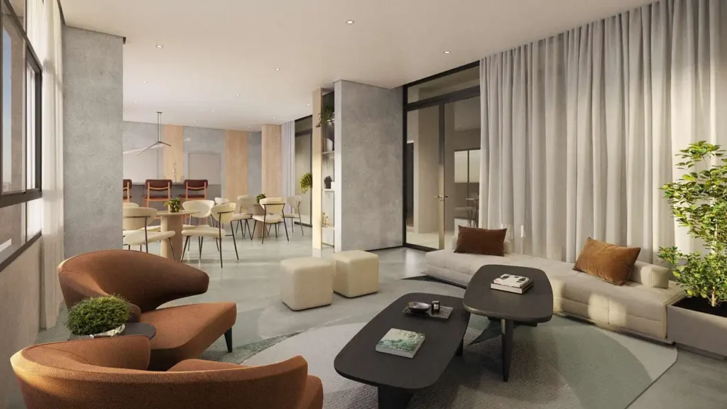 Em construção Bela Vista: Salão de festas RW Itapeva, 1 quartos 23-41m²