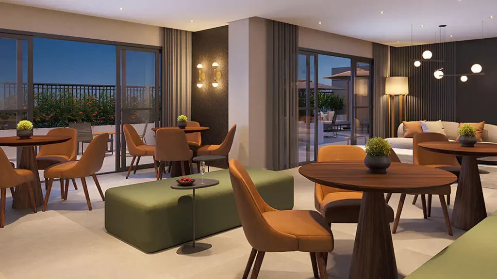 Alya Paraíso Paraíso, São Paulo — Salão de festas, apartamento 2 quartos 43-51m²
