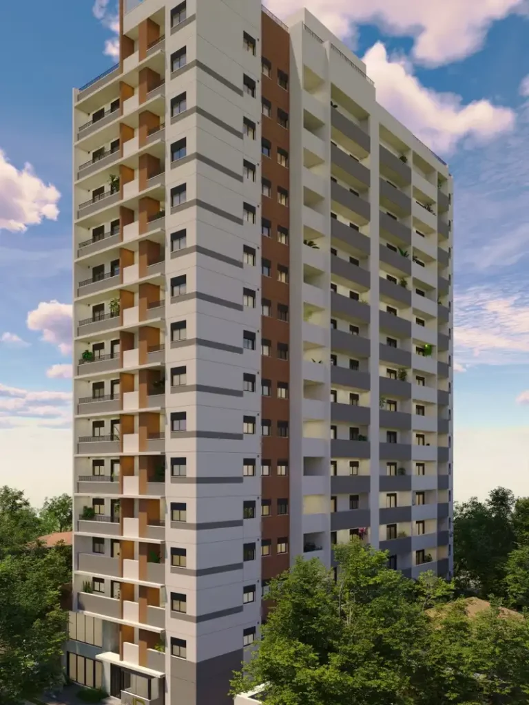 Fachada myID Adolfo Pinheiro - Residencial — apartamento 1-2 quartos, Em construção em Santo Amaro