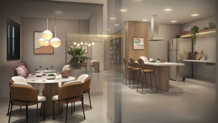 Espaço gourmet Kazzas Park Nova Atlântica Socorro — 2 quartos 37-38m², Kallas
