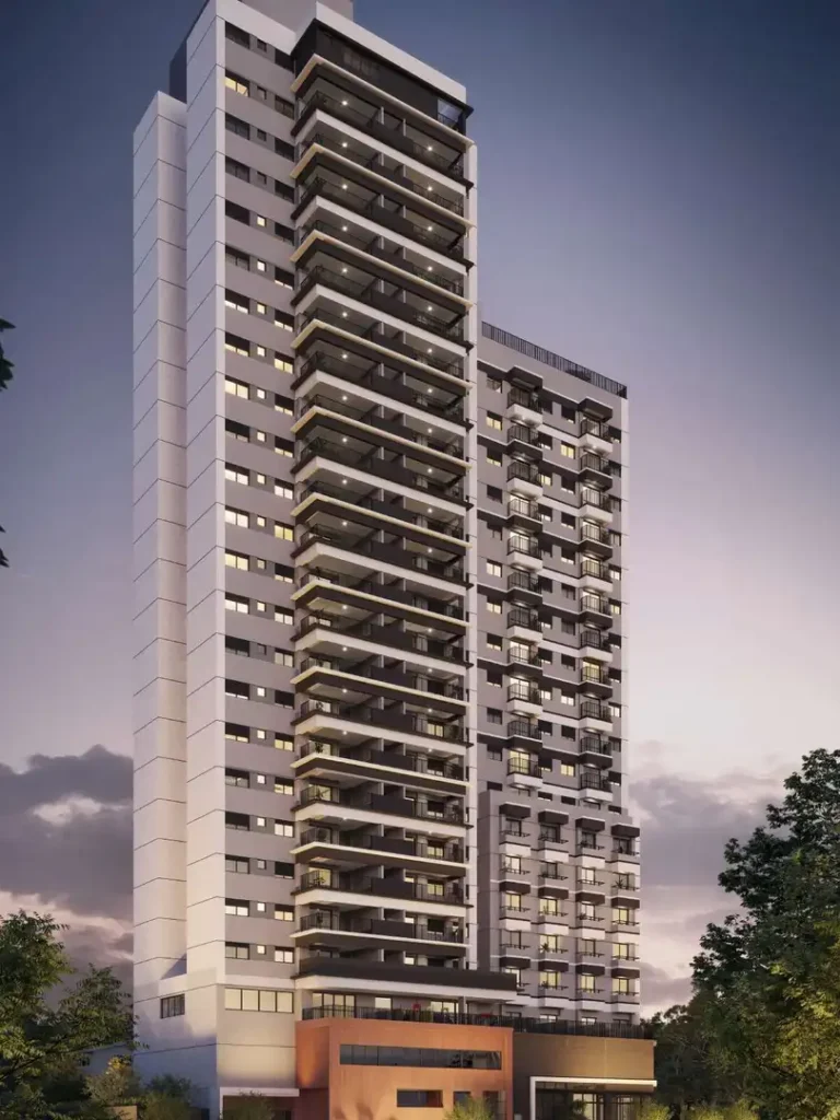 Fachada Arch Nazaré Urban - Residencial — apartamento 2 quartos, Em construção em Vila Dom Pedro I