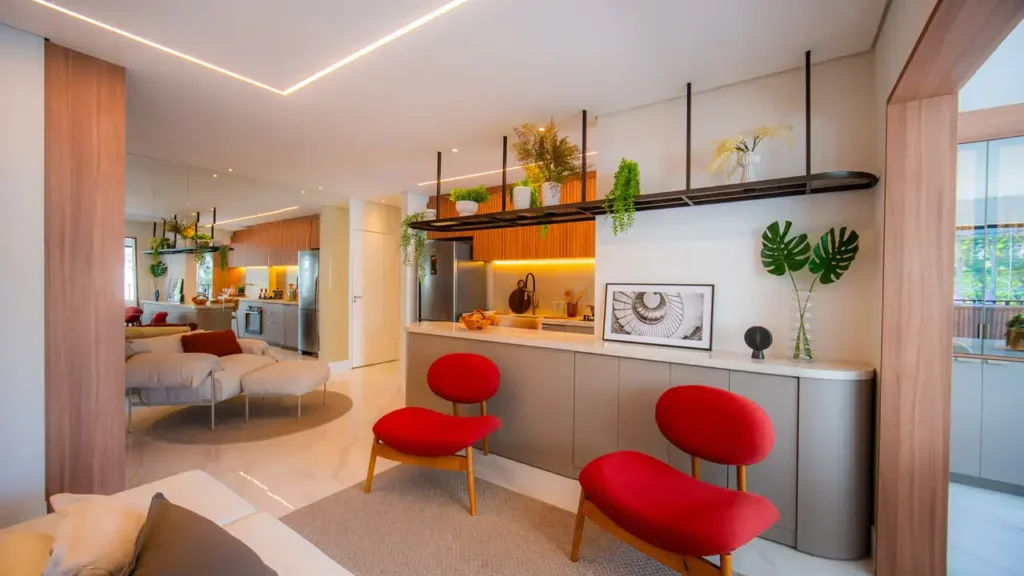 Living — Arch Nazaré Residence (Archtech), 2-3 quartos em Vila Dom Pedro I