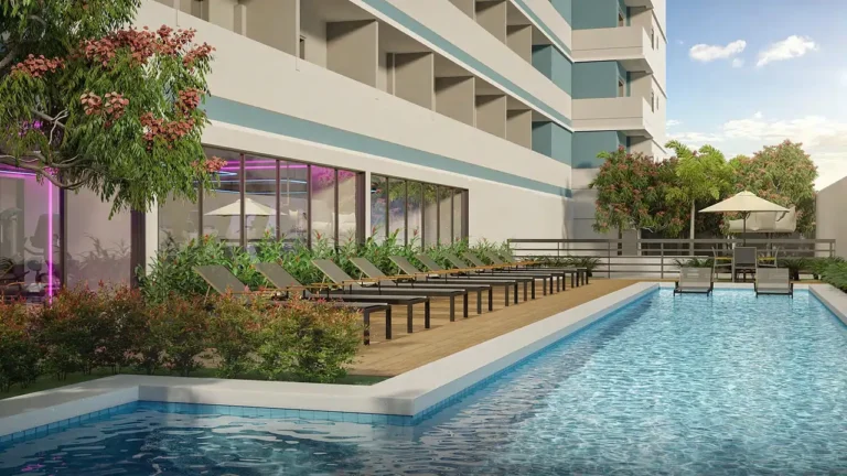 Apartamento 1-2 quartos Consolação — Piscina do Nex One Parque Augusta - Residencial