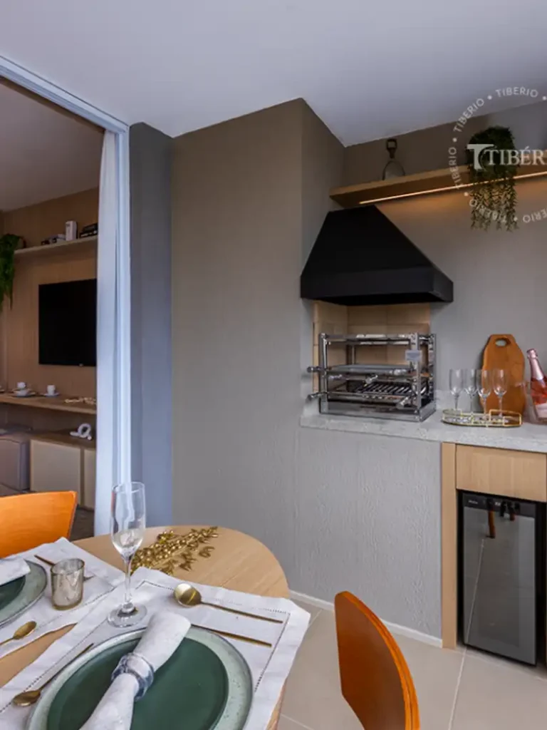 Apartamento 1-3 quartos Vila Pompéia — Living do Sublime Pompéia - Residencial
