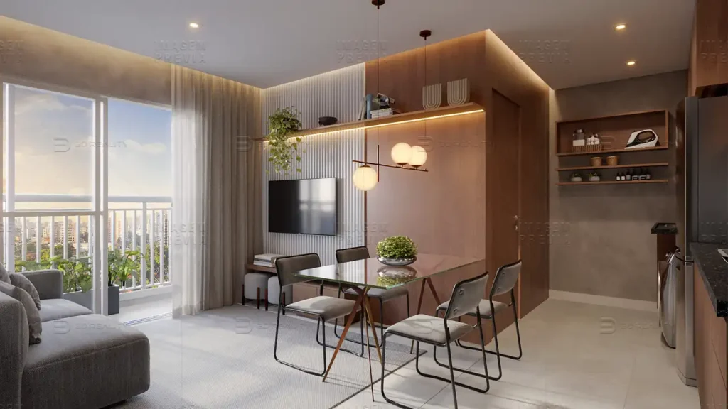 Living Dream Fit Vila Mariana - NR Vila Mariana — 1 quartos 29m², Conx SP