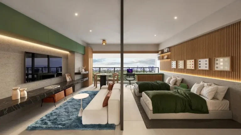 Living The Collection Vila Mariana - NR Vila Mariana — 1 quartos 25-26m², Trisul