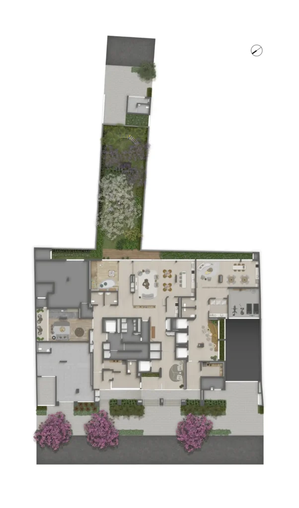 Implantação condomínio GIO Jardins - NR — 1-2 quartos em Jardim América