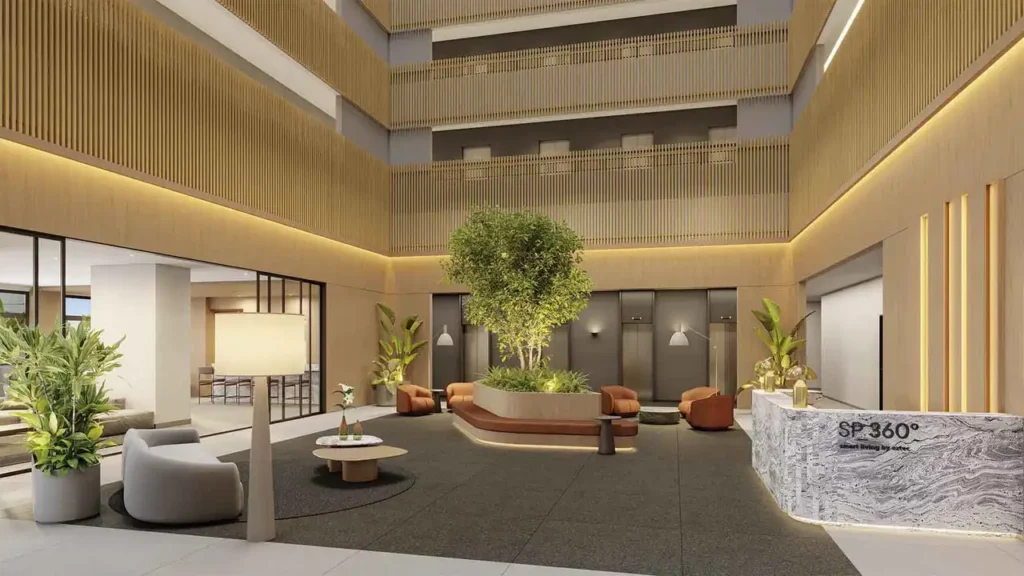 Hall — SP 360° Smart Living by Eztec (EZTEC), 1 quartos em Moema