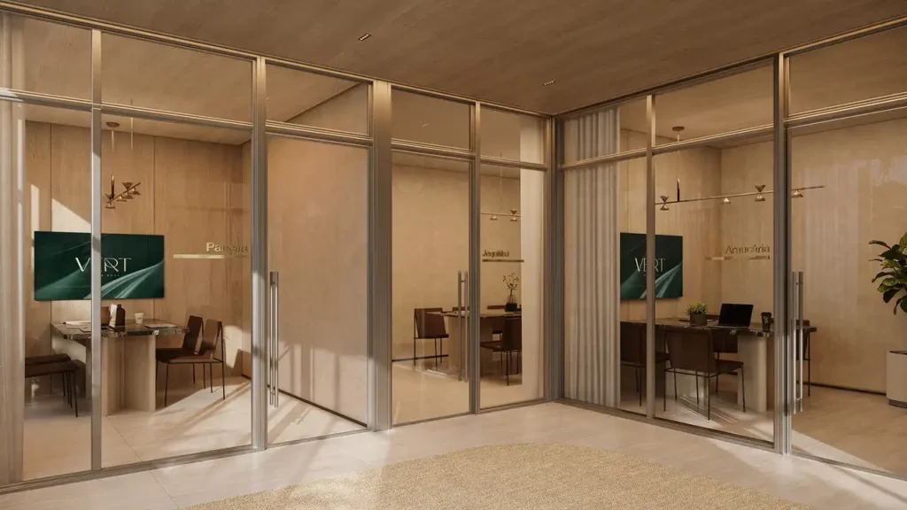Vert Vila Nova - NR Vila Nova Conceição, São Paulo — Salas de reunião, apartamento 1 quartos 27-46m²