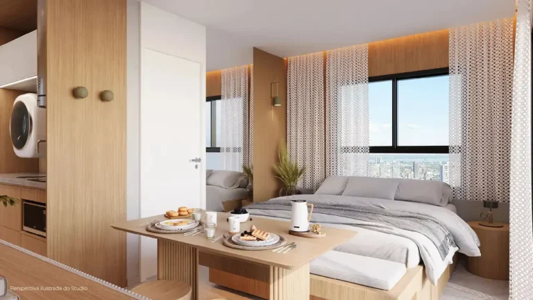 Living Pamplona 1083 - Residencial Jardim Paulista — 1 quartos 20-56m², Fratta Construtora e Incorporadora