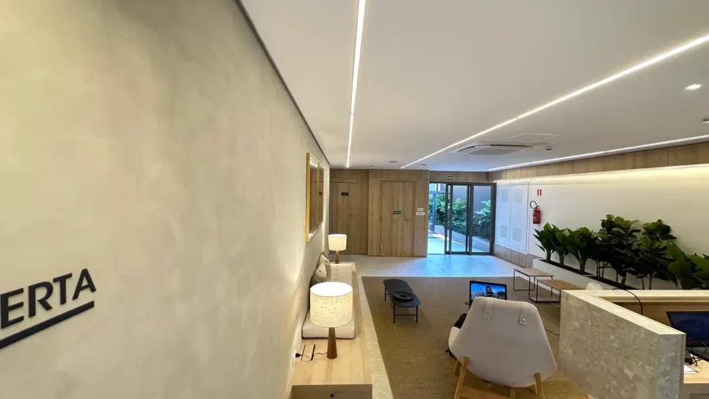 Hall Next Haddock - NR Cerqueira César — 1 quartos 21-42m², CB11 Fundo