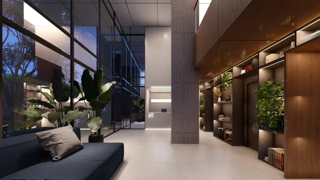 Hall Vitacon Perdizes Perdizes — 1 quartos 24-59m², Vitacon