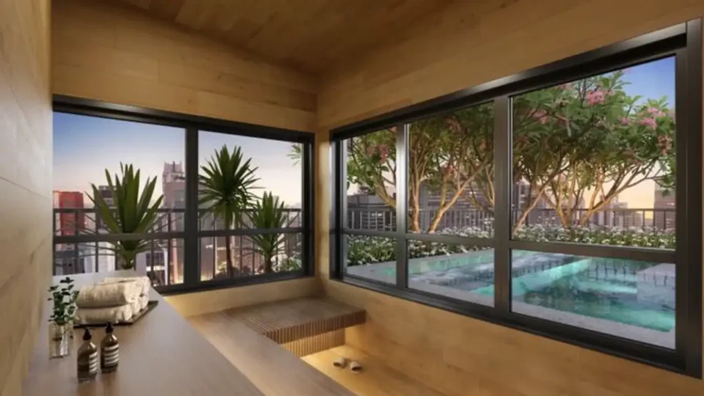 Hauser Home Desing Moema - Residencial Indianópolis, São Paulo — Sauna, apartamento 1-2 quartos 25-38m²