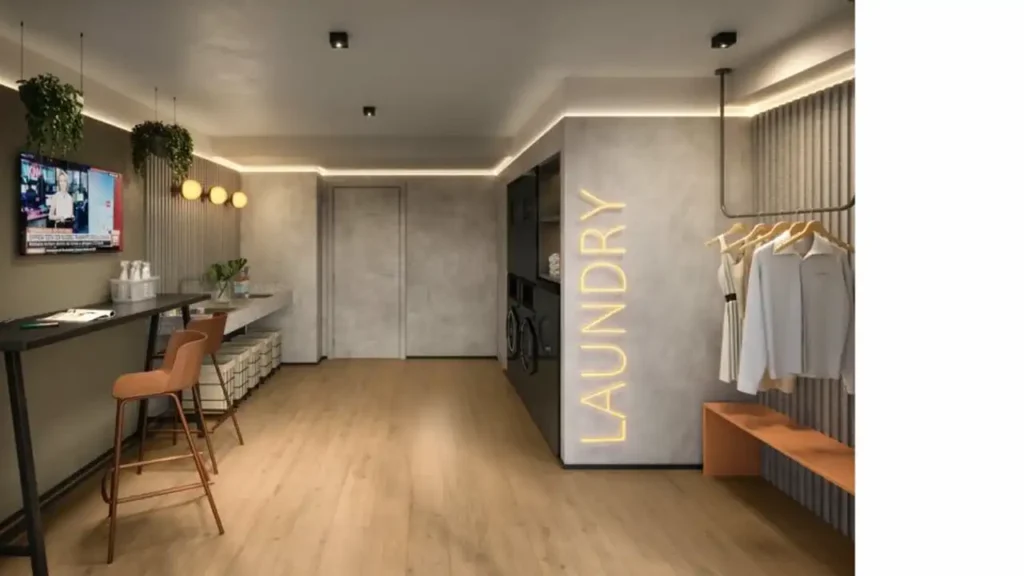 Lavanderia Hauser Home Desing Moema - NR Indianópolis — 1-2 quartos 30-60m², Tavitec
