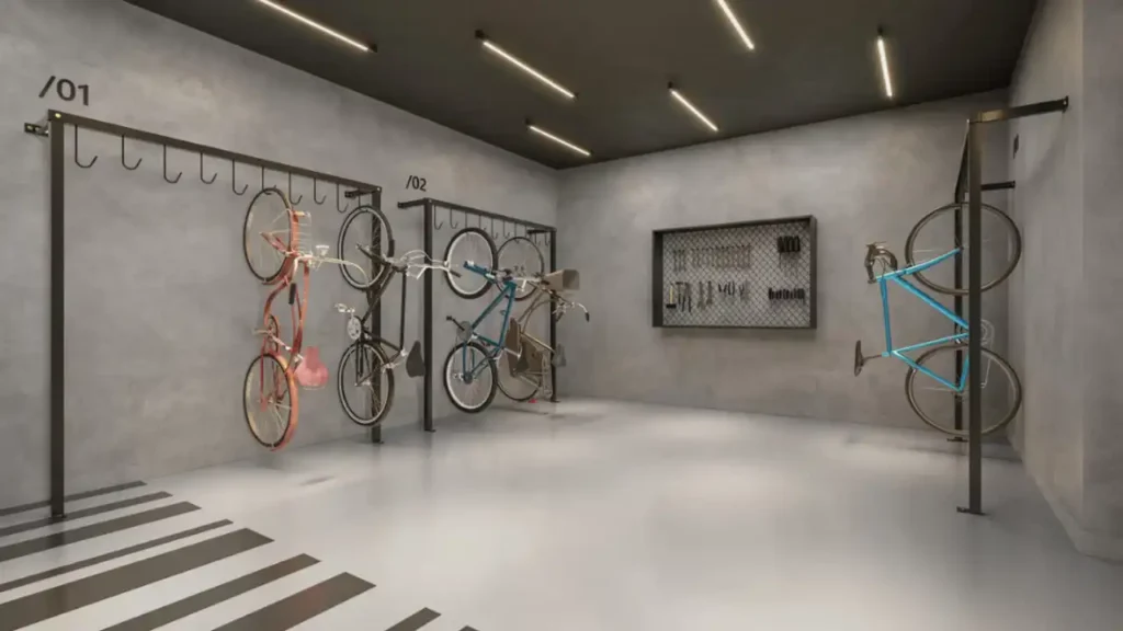 Nik Estilo Paulista - NR Vila Mariana, São Paulo — Bicicletário, apartamento 1 quartos 25-31m²