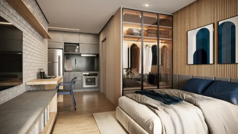 Studios 2191 Augusta (Zabo): Dormitório — 1 quartos em Jardim Paulista, São Paulo
