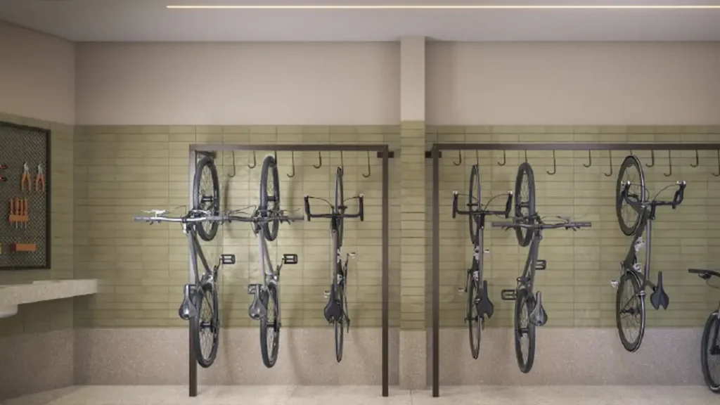 Studios Paraíso by Lindenberg Paraíso, São Paulo — Bicicletário, apartamento 1 quartos 21-36m²