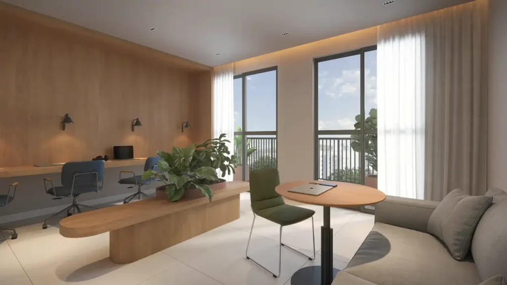 Luna Klablin Chácara Klabin, São Paulo — Coworking, apartamento 1 quartos 26-61m²